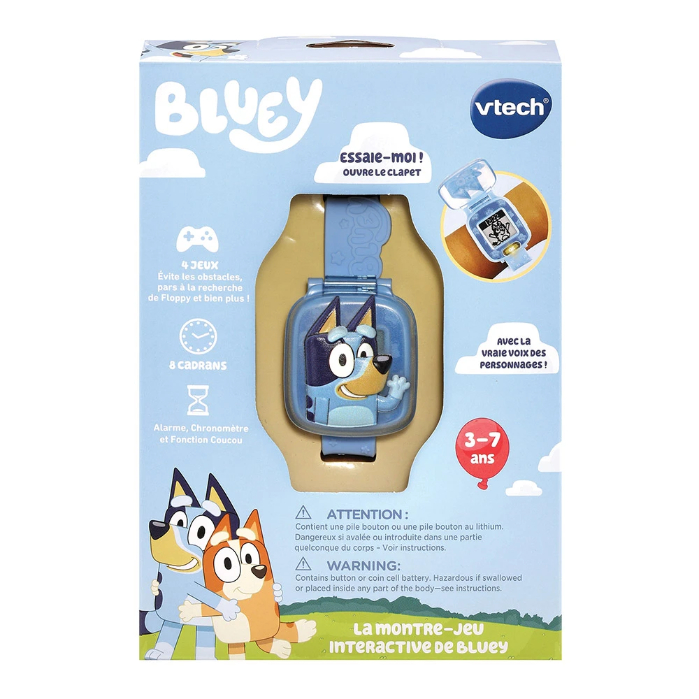 VTech La Montre-jeu Interactive De Bluey 10 VTech La Montre-jeu Interactive De Bluey – Image 10