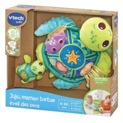 VTECH BABY Juju, Maman Tortue éveil Des Sens -VTech Jouets Soldes Magasin 80 554805 8