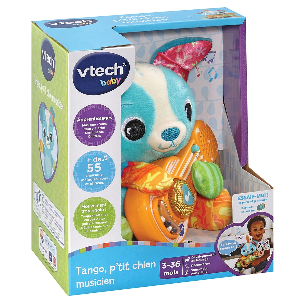 VTECH BABY Tango, P'tit Chien Musicien 7 VTECH BABY Tango, P'tit Chien Musicien – Image 7