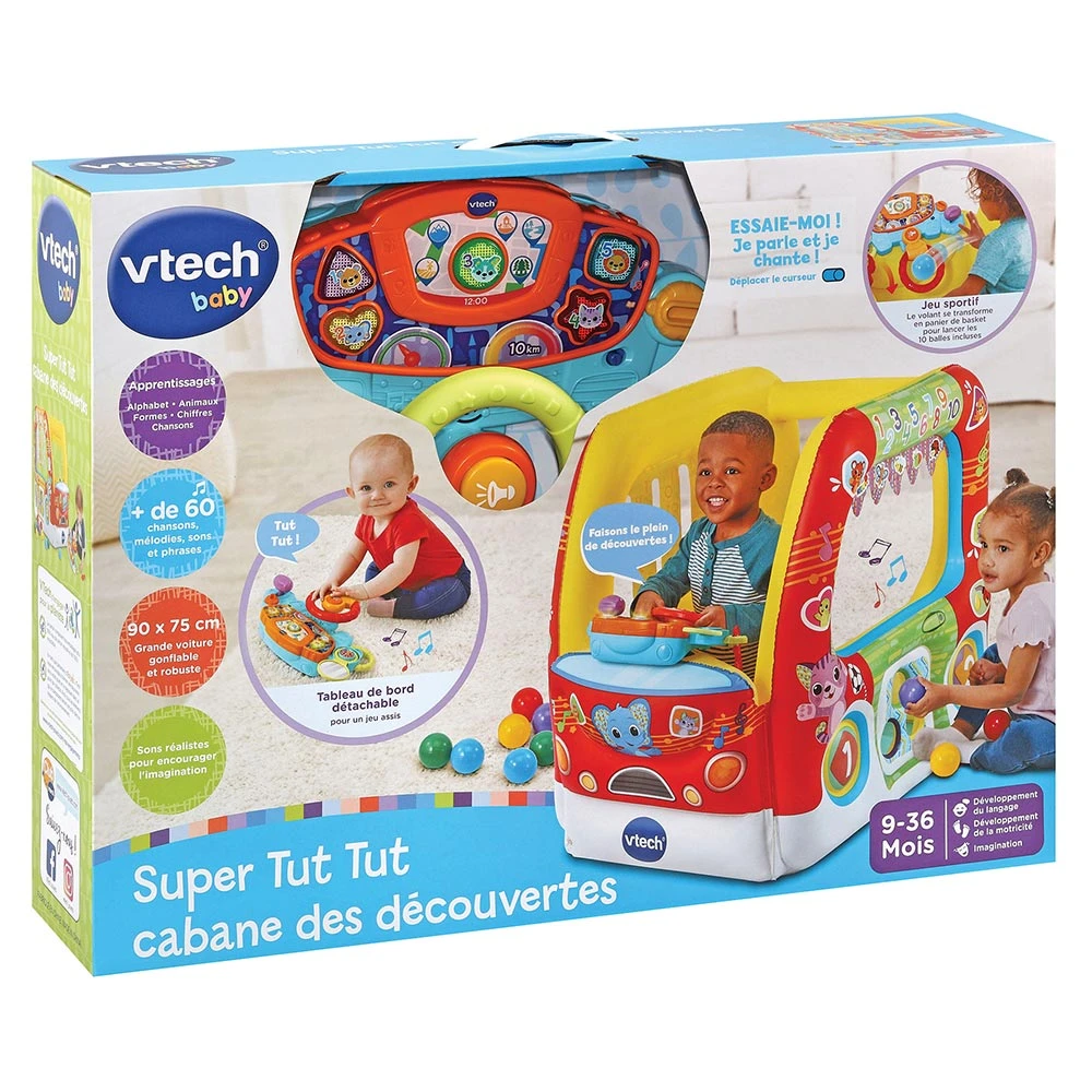 VTECH BABY Super Tut Tut Cabane Des Découvertes 8 VTECH BABY Super Tut Tut Cabane Des Découvertes – Image 8