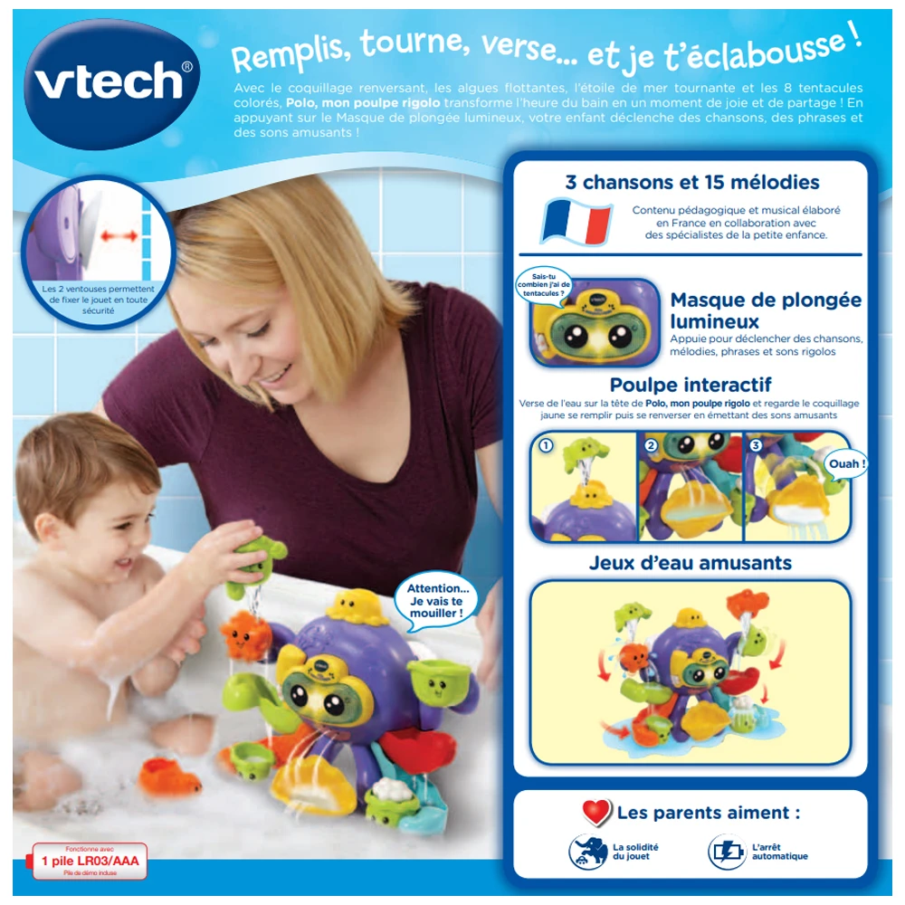 VTech Polo, Mon Poulpe Rigolo 7 VTech Polo, Mon Poulpe Rigolo – Image 7