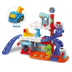 Maxi Garage Interactif - Série Pro -VTech Jouets Soldes Magasin 80 556605 2