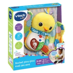 VTECH BABY Hochet Piou-piou éveil Des Sens 15 VTECH BABY Hochet Piou-piou éveil Des Sens -VTech Jouets Soldes Magasin 80 558705 4