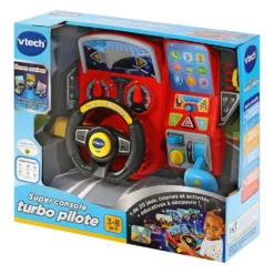 VTech Super Console Turbo Pilote -VTech Jouets Soldes Magasin 80 558905 8