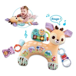 VTECH BABY Mon Coussin D'éveil Sensoriel 12 VTECH BABY Mon Coussin D'éveil Sensoriel -VTech Jouets Soldes Magasin 80 560505 CAT