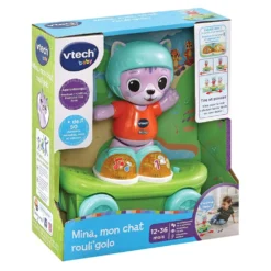 VTECH BABY Mina, Mon Chat Rouli'golo -VTech Jouets Soldes Magasin 80 560905 5
