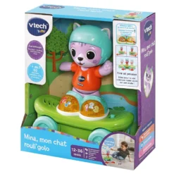 VTECH BABY Mina, Mon Chat Rouli'golo -VTech Jouets Soldes Magasin 80 560905 7