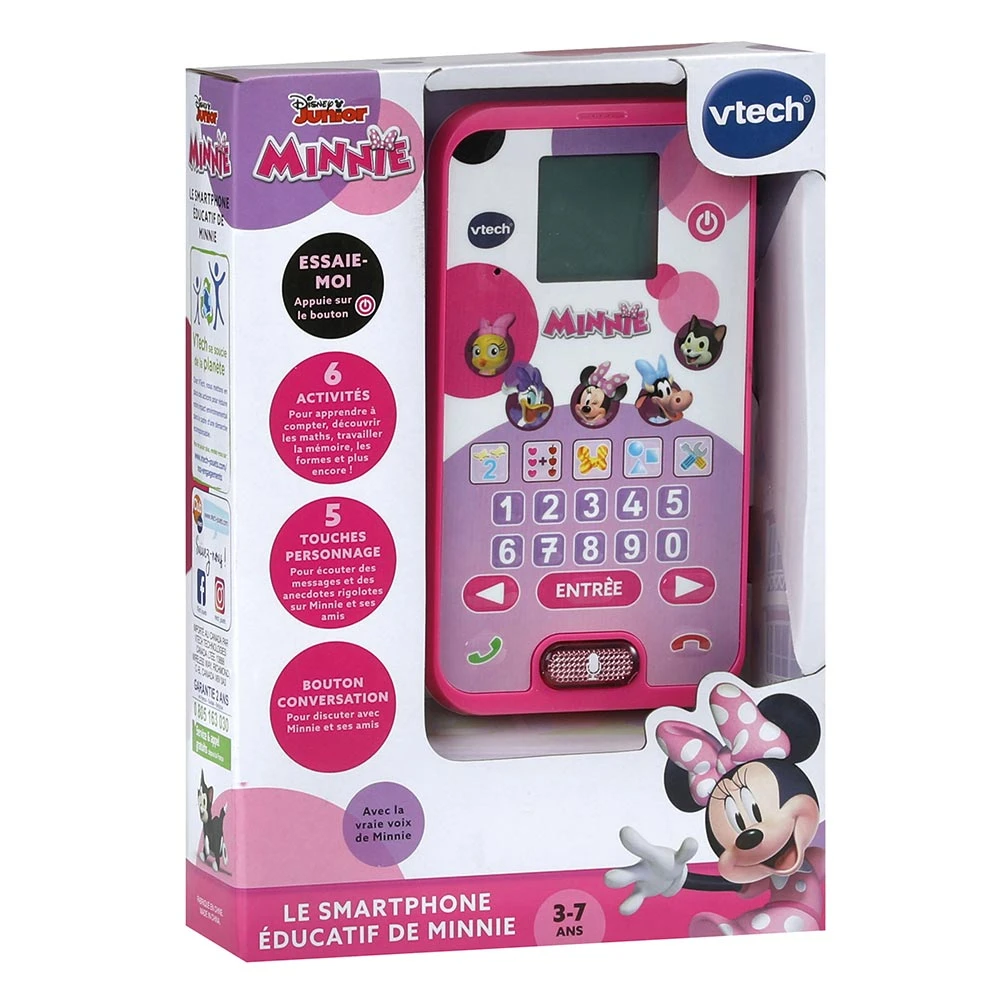 VTech Le Smartphone éducatif De Minnie 5 VTech Le Smartphone éducatif De Minnie – Image 5