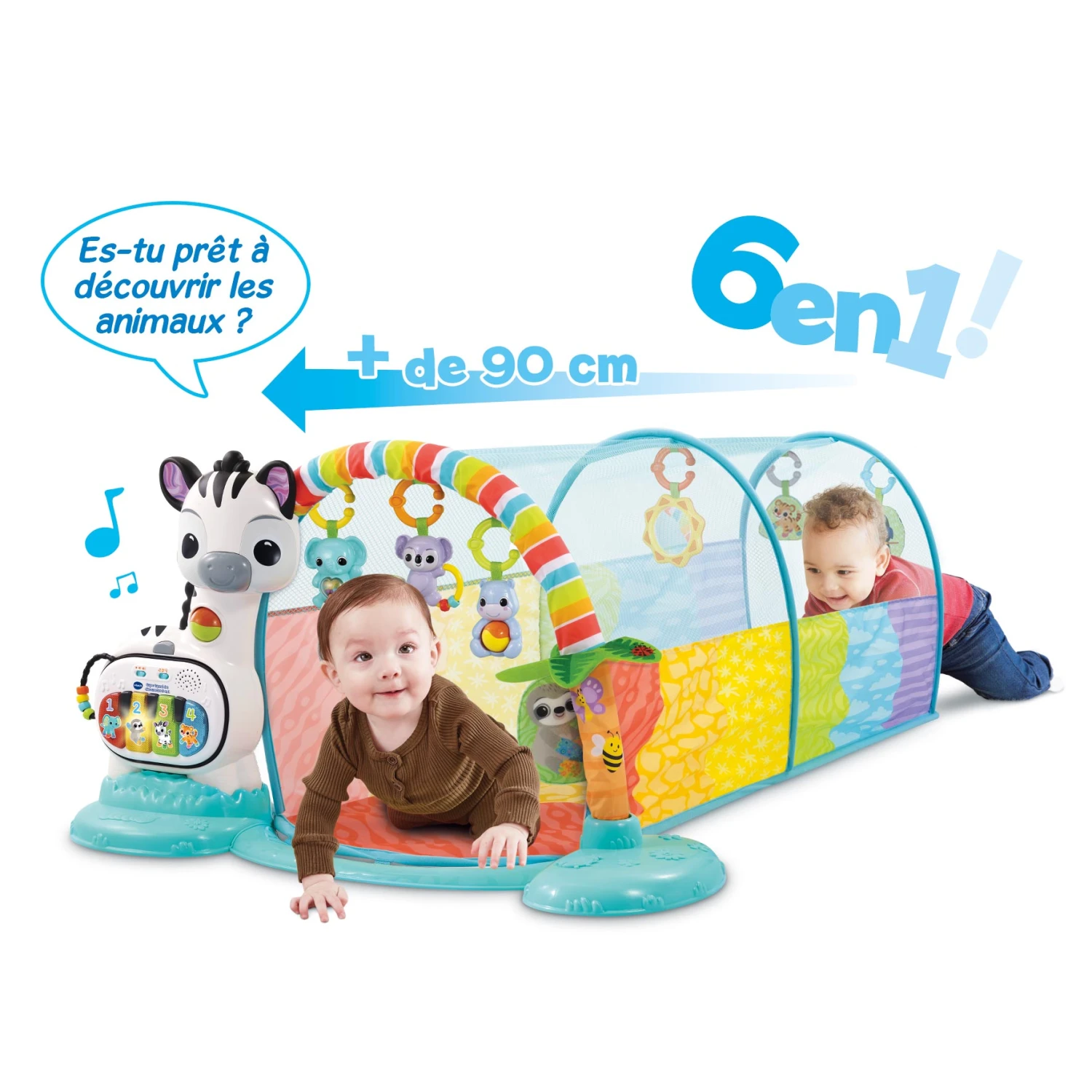 VTECH BABY Super Tunnel Des Découvertes 6 En 1 3 VTECH BABY Super Tunnel Des Découvertes 6 En 1 – Image 3