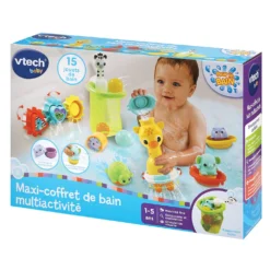 VTech Maxi-coffret De Bain Multiactivité 16 VTech Maxi-coffret De Bain Multiactivité -VTech Jouets Soldes Magasin 80 563005 8