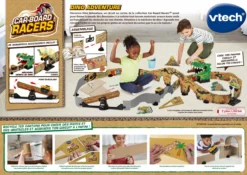 VTech Car-Board Racers - Dino Adventure 25 VTech Car-Board Racers - Dino Adventure -VTech Jouets Soldes Magasin 80 563305 dos boC3AEte