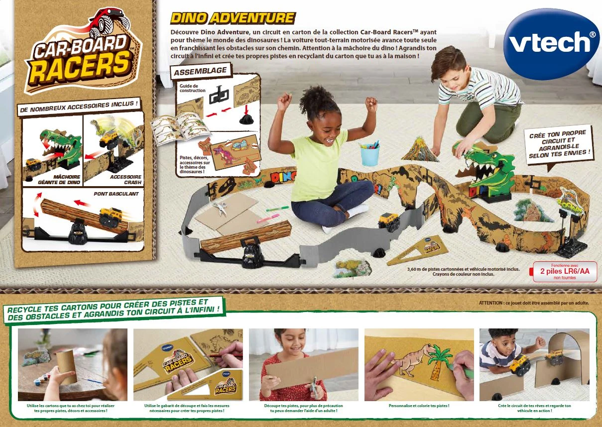 VTech Car-Board Racers - Dino Adventure 13 VTech Car-Board Racers - Dino Adventure – Image 13