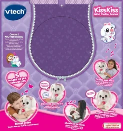KissKiss, Mon Toutou Bisous -VTech Jouets Soldes Magasin 80 563605 dos boC3AEte