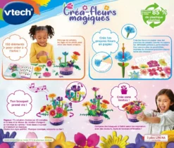 VTech Créa-fleurs Magiques -VTech Jouets Soldes Magasin 80 564205 dos boC3AEte