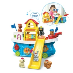 Super Bateau Toboggan -VTech Jouets Soldes Magasin 80 566005 CAT