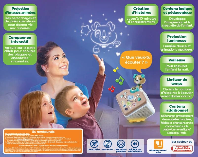 VTech StoriKid MAX, Mon Conteur D'histoires Interactif 5 VTech StoriKid MAX, Mon Conteur D'histoires Interactif – Image 5