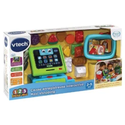 Caisse Enregistreuse Interactive Maxi Shopping 14 Caisse Enregistreuse Interactive Maxi Shopping -VTech Jouets Soldes Magasin 80 612005 5