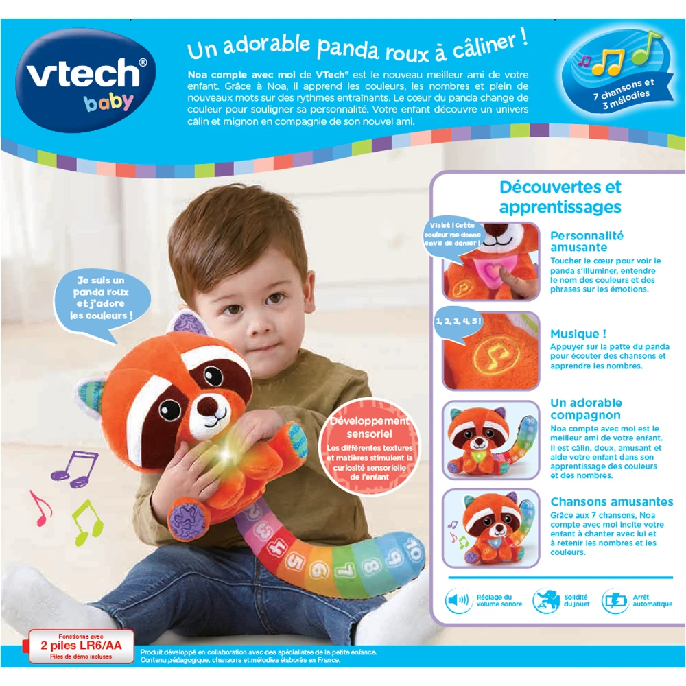 VTECH BABY Noa Compte Avec Moi - Jouet Interactif 6 VTECH BABY Noa Compte Avec Moi - Jouet Interactif – Image 6