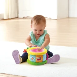 VTECH BABY Tambour Lumi Magique - Jouet Musical -VTech Jouets Soldes Magasin 80 612545 TOY WITH KID 1