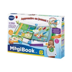MagiBook V2 - Starter Pack Vert + Livre Cory Bolides -VTech Jouets Soldes Magasin 80 613185 7