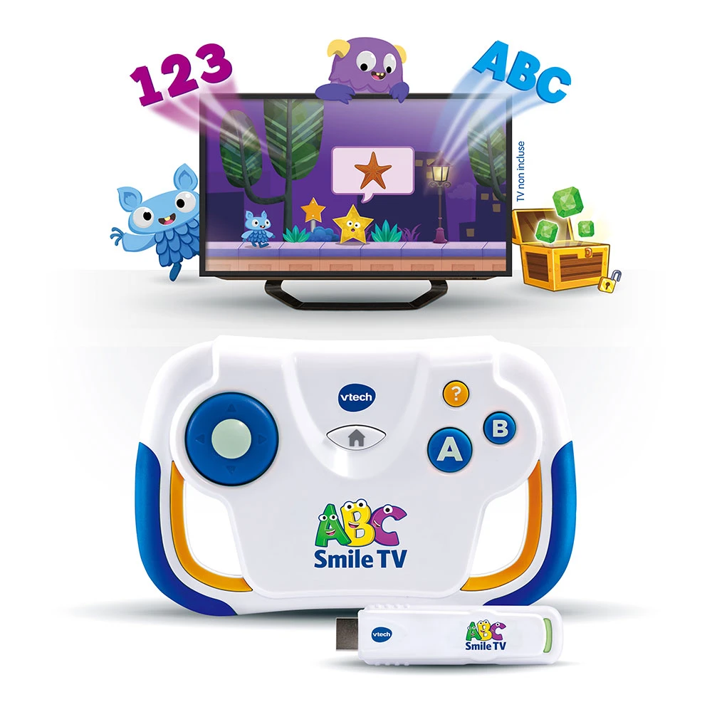 VTech ABC Smile TV - Ma Première Console TV éducative 2 VTech ABC Smile TV - Ma Première Console TV éducative – Image 2