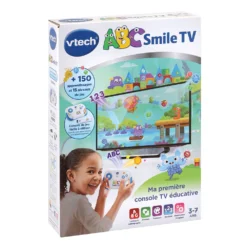 VTech ABC Smile TV - Ma Première Console TV éducative 10 VTech ABC Smile TV - Ma Première Console TV éducative -VTech Jouets Soldes Magasin 80 613265 4