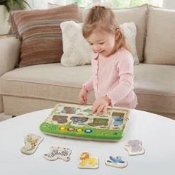 VTech Mon Premier Puzzle Interactif Des Animaux -VTech Jouets Soldes Magasin 80 613645 4
