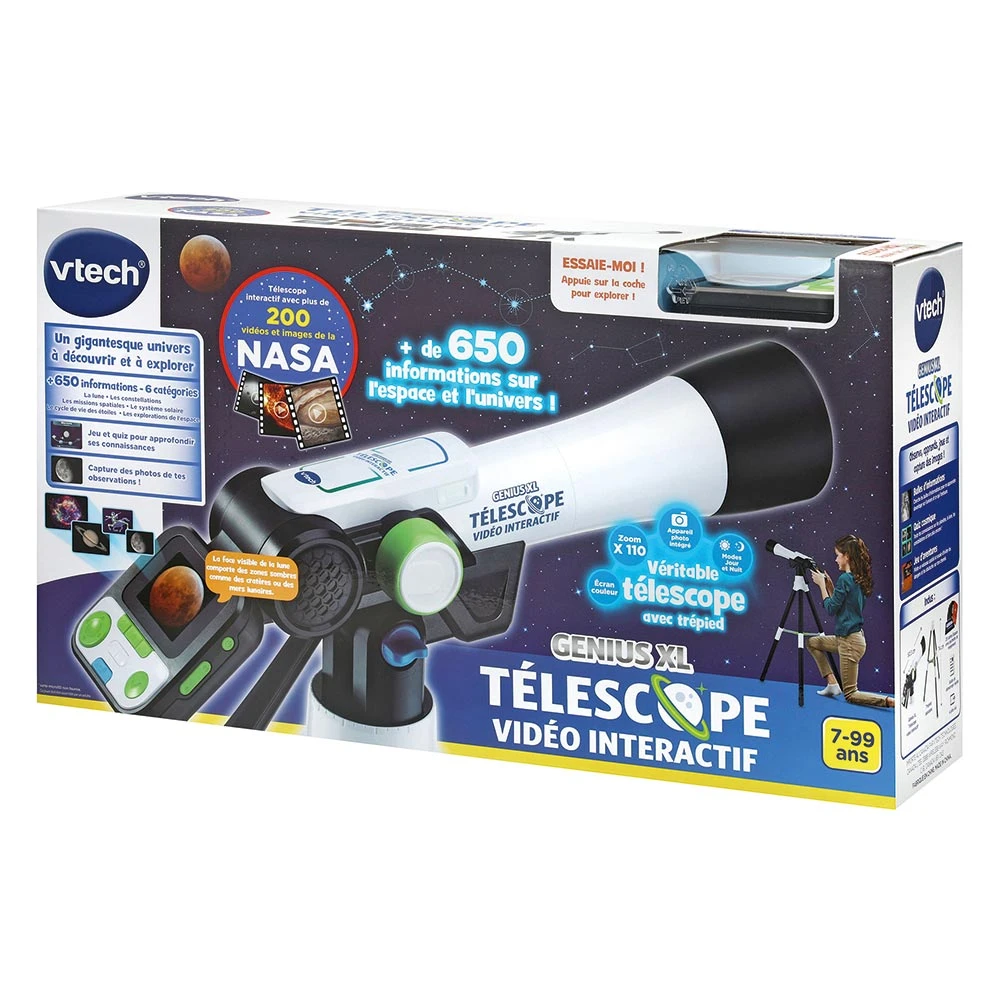 VTech Genius XL - Télescope Vidéo Interactif 12 VTech Genius XL - Télescope Vidéo Interactif – Image 12