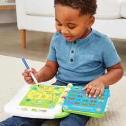 VTech Mon Livre D'activités Interactif - J'écris, Je Joue Et J'apprends -VTech Jouets Soldes Magasin 80 614905 3