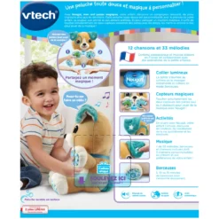VTech Nougat, Mon Ami Pattes Magiques 17 VTech Nougat, Mon Ami Pattes Magiques -VTech Jouets Soldes Magasin 80 615085 dos boite