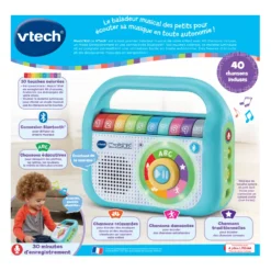 VTech Music'Kid 15 VTech Music'Kid -VTech Jouets Soldes Magasin 80 615505 dos boite