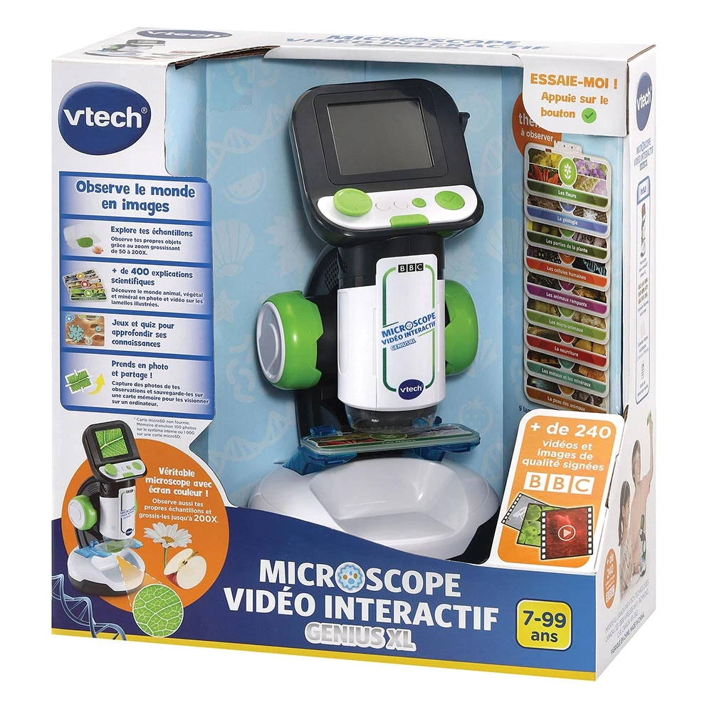 VTech Genius XL - Microscope Vidéo Interactif 10 VTech Genius XL - Microscope Vidéo Interactif – Image 10