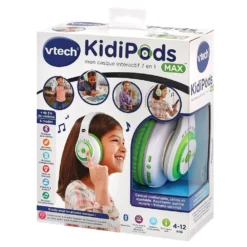 VTech KidiPods Max - Mon Casque Interactif 7 En 1 -VTech Jouets Soldes Magasin 80 616205 15