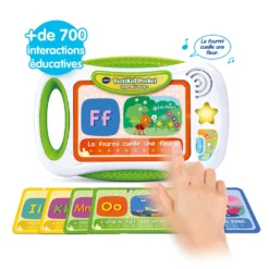 VTech TactiKid Pocket Apprenti Lecture 16 VTech TactiKid Pocket Apprenti Lecture -VTech Jouets Soldes Magasin 80 616805 CAT