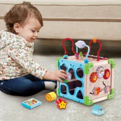 VTECH BABY Cube Nature Interactif Multiactivité 13 VTECH BABY Cube Nature Interactif Multiactivité -VTech Jouets Soldes Magasin 80 617105 4