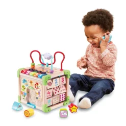 VTECH BABY Cube Nature Interactif Multiactivité 12 VTECH BABY Cube Nature Interactif Multiactivité -VTech Jouets Soldes Magasin 80 617105 5