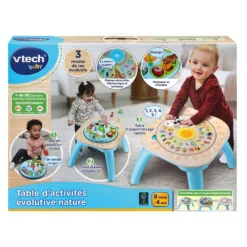 VTECH BABY Table D'activités évolutive Nature -VTech Jouets Soldes Magasin 80 617205 13