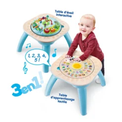 VTECH BABY Table D'activités évolutive Nature -VTech Jouets Soldes Magasin 80 617205 CAT