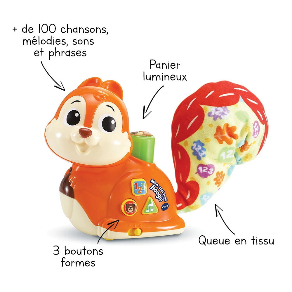 VTECH BABY Mon Ami Rouli Boogie 2 VTECH BABY Mon Ami Rouli Boogie – Image 2