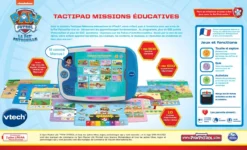 VTech Pat Patrouille - TactiPad Missions éducatives -VTech Jouets Soldes Magasin 80 617805 dos boC3AEte